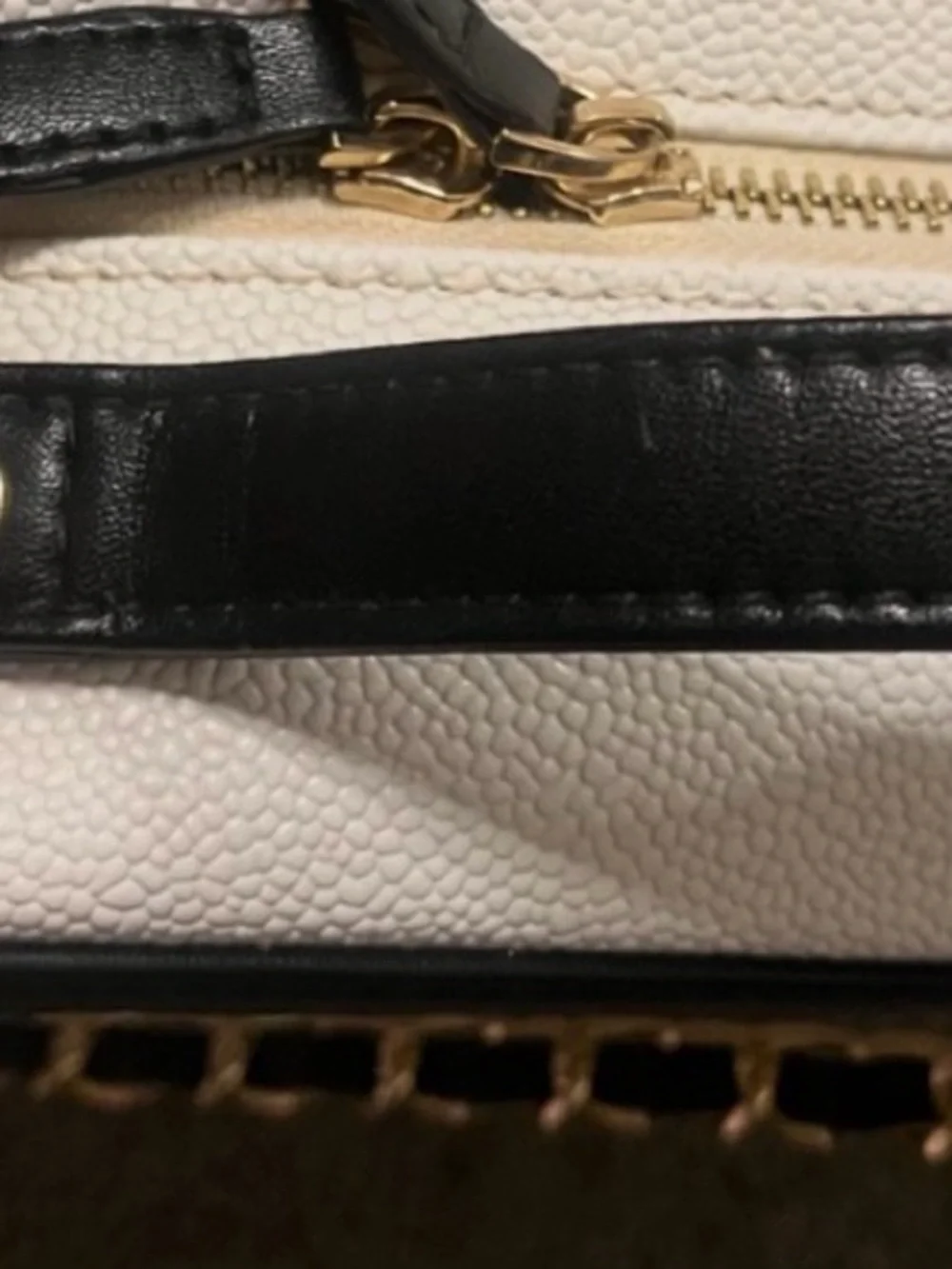 Black and white Panda  vanity case style bag